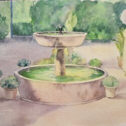 Fuente del Patio de la Reja del Palacio de Viana