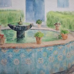 Fuente del Patio del Archivo, Palacio de Viana