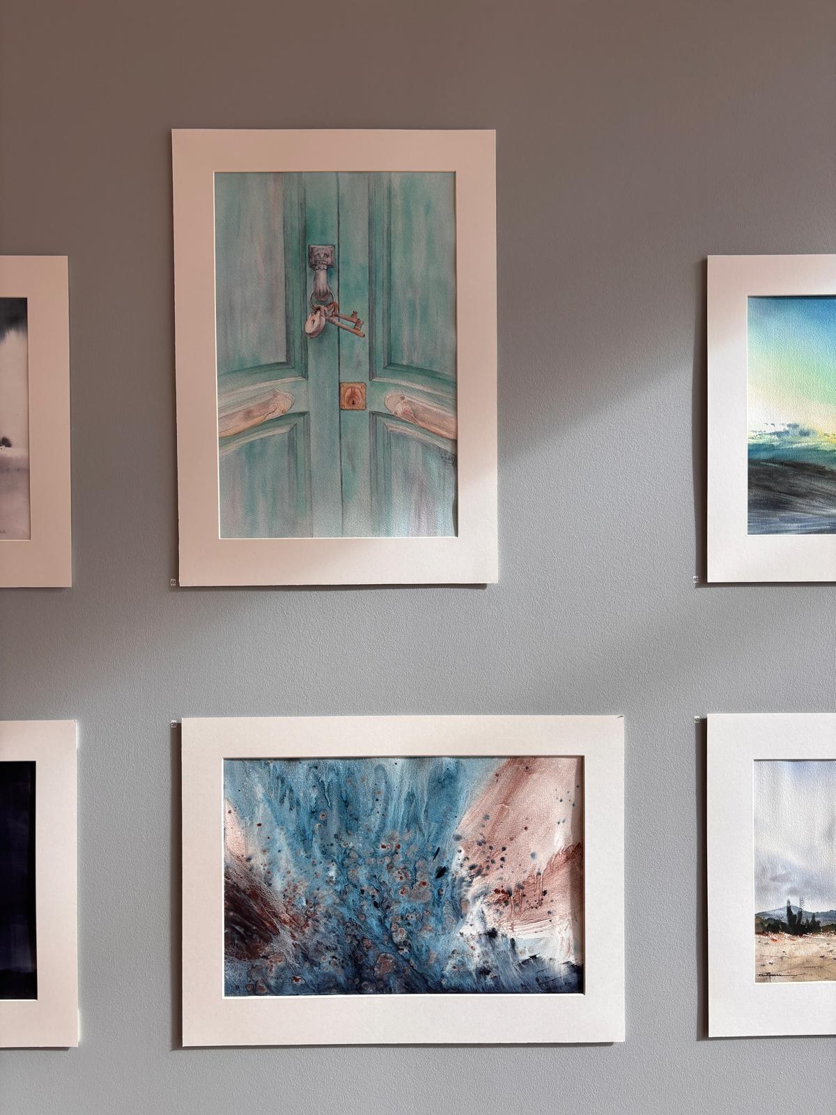 Secretos guardados de Made Gallardo expuesta en el Museo de Arte de Akureyri durante el Aurora Watercolour Festival 2026